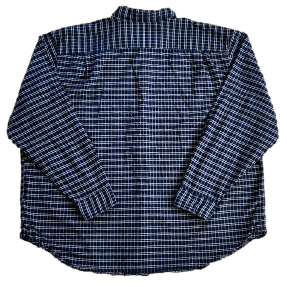 C.e. Schmidt Workwear Blue Plaid Button-Up Shirt - Picture 2 of 7